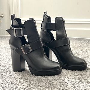 Steve Madden Lavish Buckle Bootie